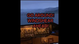 Boeing 747 WINDSHEAR RECOVERY