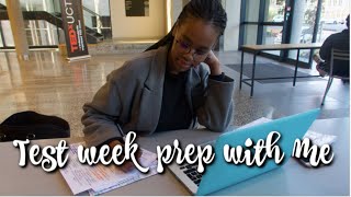 UCT WEEK IN MY LIFE VLOG| STUDY AND PREP WITH ME  FOR TEST WEEK + OPENING UP
