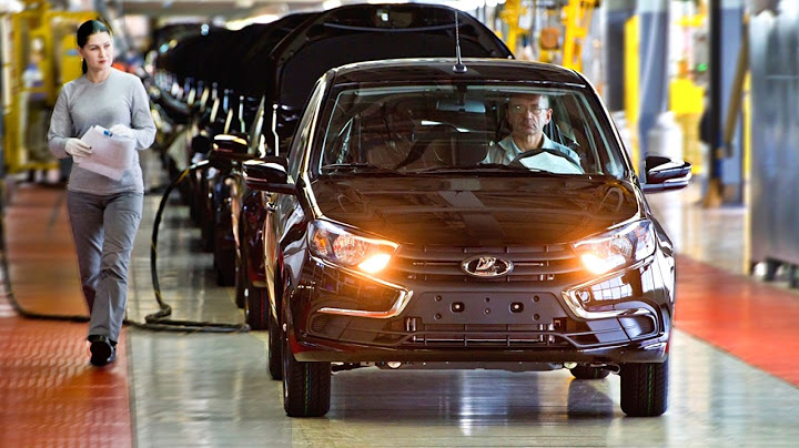 LADA Assembly🚘2025 Factory - Vesta, Granta, Priora, Kalina, Largus, Bumper (Manufacturing process)
