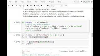 Python data analysis exercise part 2
