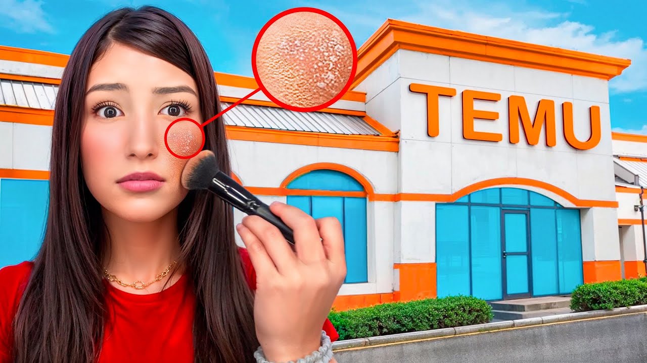 ПОЛНОЕ ЛИЦО TEMU MAKEUP (плохая идея?) eslis