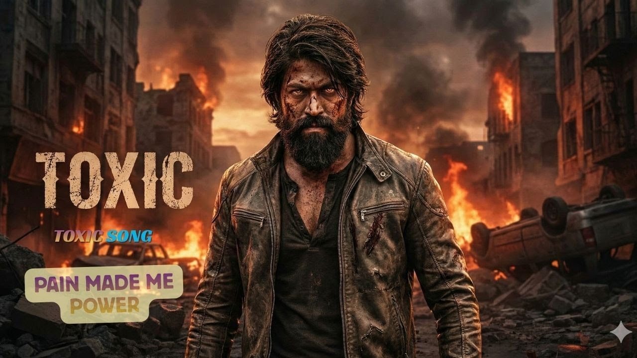TOXIC 🔥 | Pain Made Me Power | Dark Action Anthem | Yash Style Cinematic Song