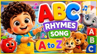 Abc Song For Kids Learn A To Z With Tomelo Abc Nursery Rhymes Toddler Learning Songs