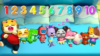 ten bed learn numbers kids nursery rhymes kids songs mimi