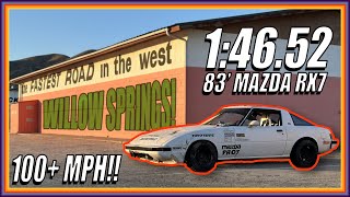 Willow Springs - Big Willow - 1:46.52 - 83' Mazda RX7