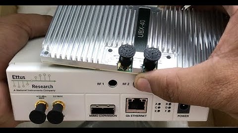 Unboxing of USRP N210 Software Defined Radio Peripheral with UBX 40 DaughterBoard | Ettus Research