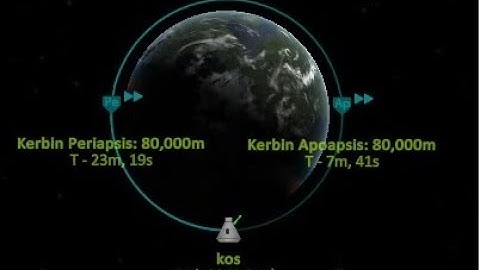 Kerbal Space Program perfect orbit with KOS - Exactly 80.000m