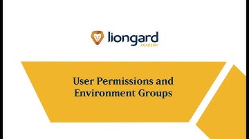Environment Groups and User Permissions in Liongard