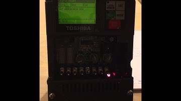 Zone Industries Toshiba G9 VFD Tutorial