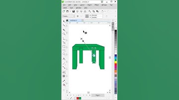 3D Extrude Tool in CorelDraw || Quick & Easy 3D Effect Tutorial #shorts #extrude