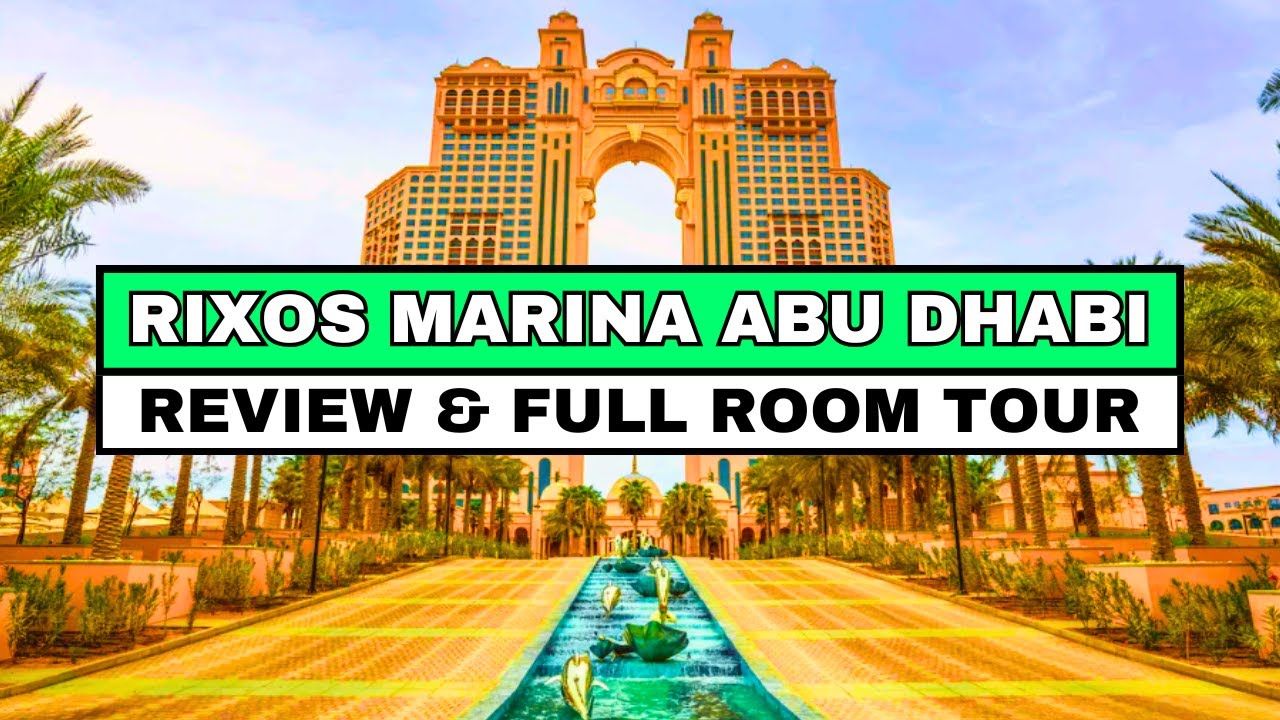 Rixos Marina Abu Dhabi — всё включено — обзор и экскурсия по номеру