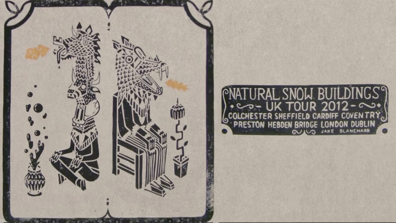 Natural  Buildings「The Ladder」 美麗装丁 Natural Snow Buildings「The Ladder」 美麗装丁