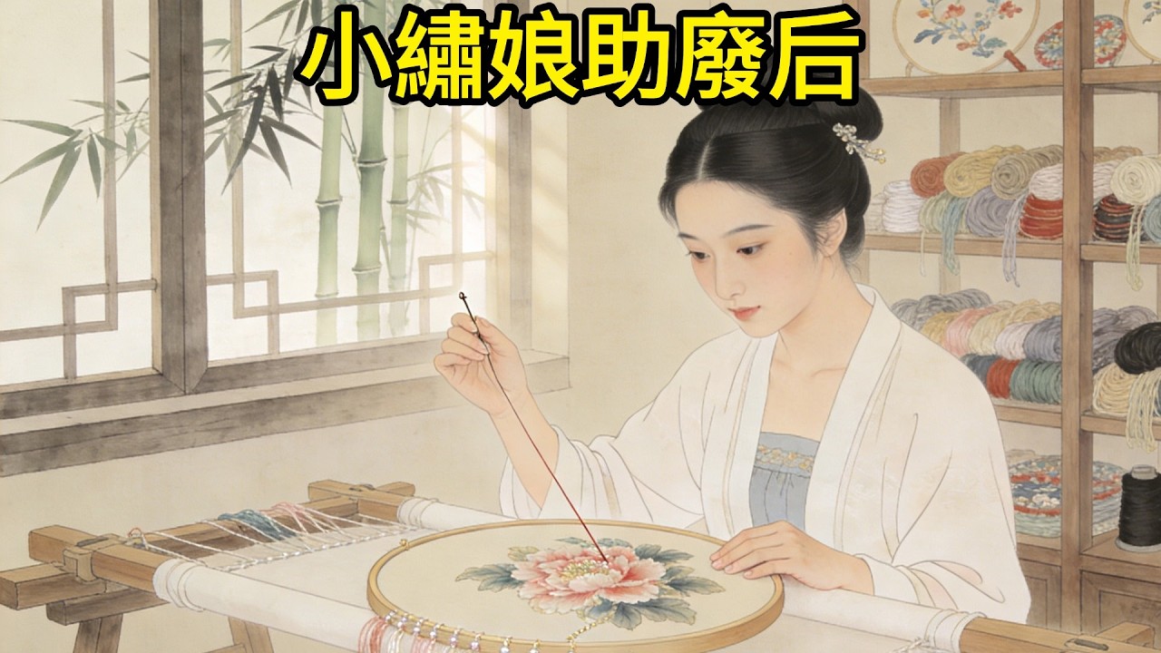 小繡娘日日往冷宮送禦寒冬衣，只因廢後曾給她半碗粥。十年後，她成了天下第一繡娘，太後壽宴上，她獻上「萬壽圖」。展開卻是當年皇後陷害廢後的滿朝罪證#民間故事 #故事頻道 #感人故事 #感人故事 #情感