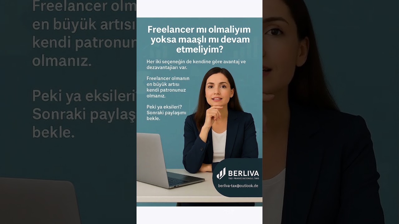 Almanya’da çalışma modelleri 🇩🇪  Freelancer mı maaşlı mı? 