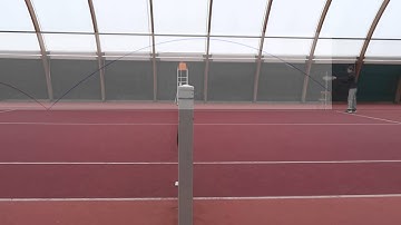 Tennis ball trajectory