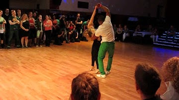 Zouk weekend in Brno with Leo & Layssa - Zouk/Samba Demo 2012