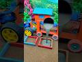 🏗️Real working Mini tractor cement pillar 🚜 Amezing DIY construction machine #shorts