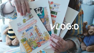 Vlog. 35岁这一年成功培养了有趣的新爱好学习3个月怒画40张水彩包碱水粽做酒酿各种各样的意面配方独自生活第七年 Ep.84