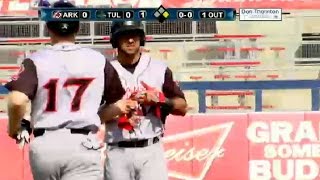 Travelers' Hernandez cracks double