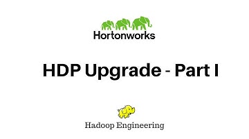 Part1 HDP Upgrade