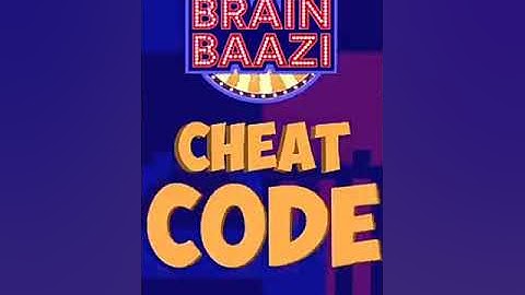 Brain Baazi cheat code 7 july 2018 at 9 pm