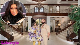 Exploring Cardi B's Mansion, Partner, 2 Children, Net Worth 2024, Car Collection...(Exclusive) Net Worth