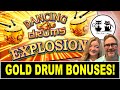 Big wins on dancing drums explosion multiple gold drum bonuses lasvegas dancingdrums slots