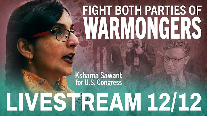 LIVE: Democrats & Republicans just voted for $900B for weapons & war