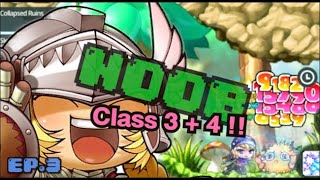 Maplestory M EP.3 - สาย Solo. สายฟรี ต้องทำไรมั้ง Lv.60 - 100 !!【memomin】