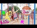 LOL Surprise BIG Surprise Scavenger Hunt For LOL Dolls At The Outdoor Playground PARK with Kids!