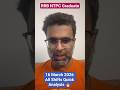 RRB NTPC Graduate Exam 16 March 2026 सभी Shifts की Quick Analysis By Kartik Sir 🔥#rrbntpc #ntpc #rrb