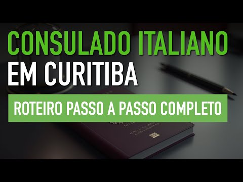 Roteiro para Cidadania Italiana no Consulado de Curitiba - Passo a Passo