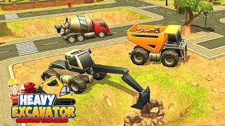 Heavy Excavator Toon Series: Heavy Excavator Crane City Construction Simulator Gameplay | Droidspot screenshot 4