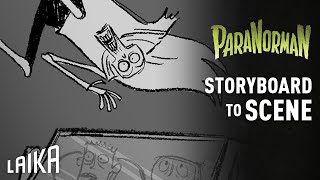 Van On The Run Storyboard To Scene - Paranorman Laika Studios