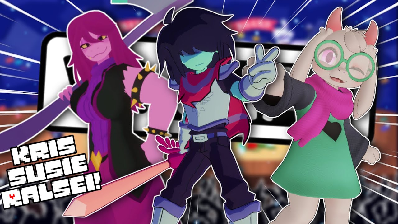 Kris Goes On An Adventure In VRChat! - VRChat Funny Moments (DELTARUNE)