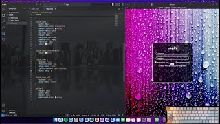 ASMR Programming - Login Page - No talking