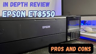 Epson ET8550 My opinions after 5 months for Small Art Business  I’m not a printer expert