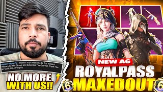 Need Your Prayers 😭 | New A6 Royal Pass Maxed Out