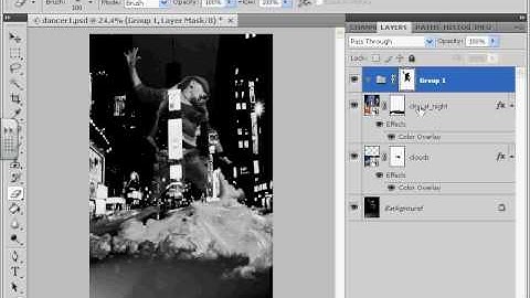Photoshop Groovy Dancer Tutorial - Part 11