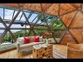 Идеи интерьера и дизайна купольного геодезического дома | Как выглядит сферический дом внутри?