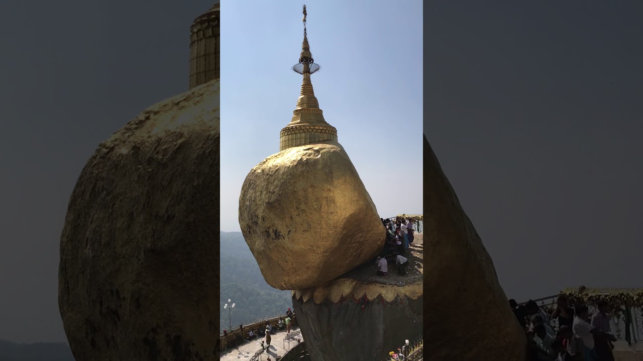 Myanmar-Golden Rock Pagoda 1/2