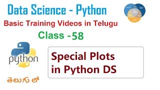 Python DS in Special Plots In Telugu | VLR Training Class - 58