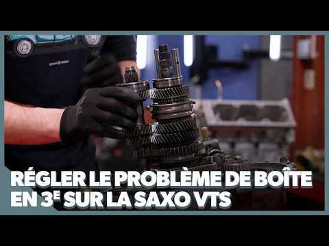 Aurélien s’attaque à la boîte de la Citroën Saxo VTS