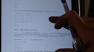 Control structures in VB