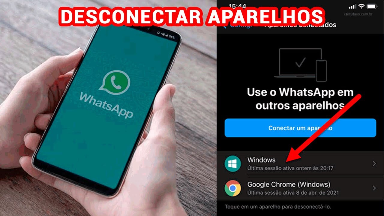 Como Desconectar Aparelhos do WhatsApp pelo Celular - YouTube