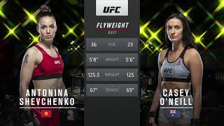 Casey O'Neil vs Antonina Shevchenko