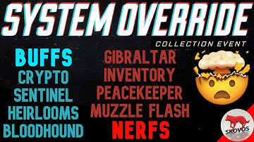 Apex Legends: System Override Patch Notes [Big Changes, Nerfs & Buffs]