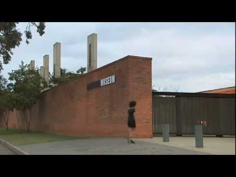 Video Apartheid Museum in Johannesburg Zuid-Afrika