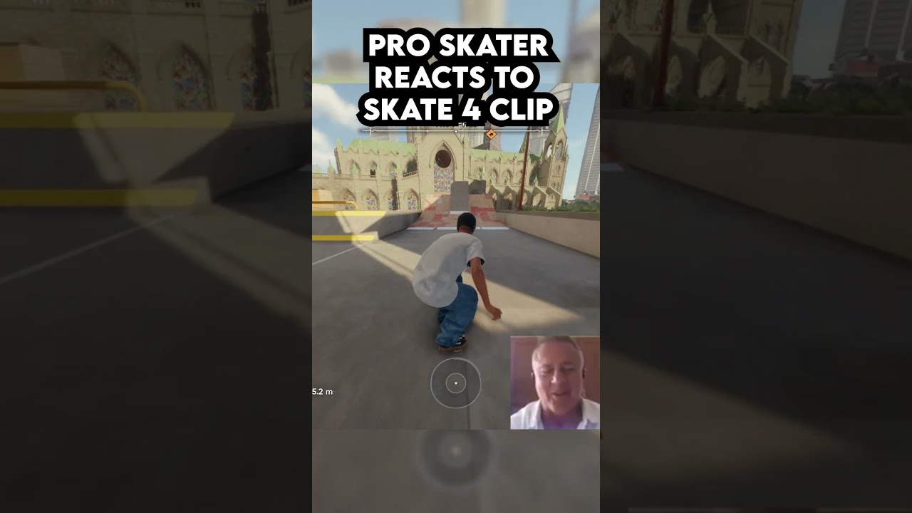 PRO Skater REACTS to SKATE 4 Clip 🤯🛹 