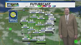 Mild with some sunshine this evening